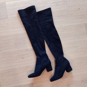 Steve Madden Suede OTK Isaac Boots
